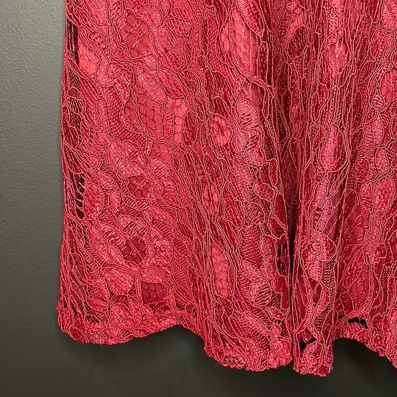 NWT Francesca’s Bea Lace Ladder Trim Mini Dress - XS - Picture 3 of 13